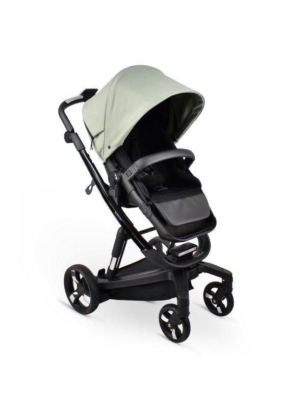 Stroller with electronic brake and... Stroller with electronic brake and...